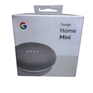 Google Home Mini 1st Gen Smart Speaker Chalk GA00210-US New NIB Voice Assistant